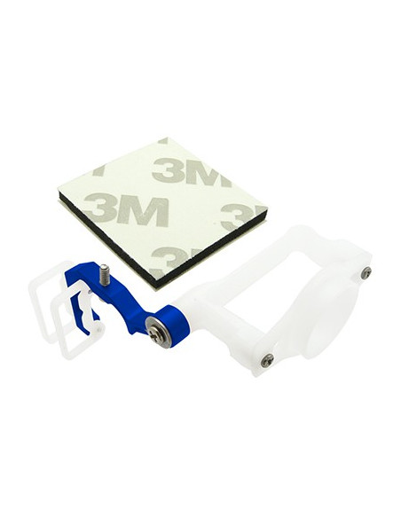 Support FPV Bleu Camera VA1100 pour blade 200QX Rakonheli