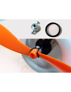 5318 Adaptateurs pour fixation d'hélices arbre 3.2 mm