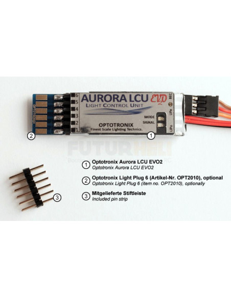 Module éclairage Optotromix Aurora LCU EVO2 Emcotec