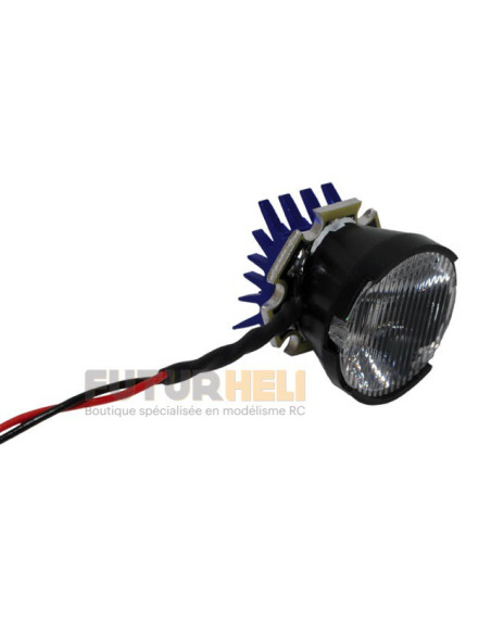 Phare d'atterrissage 20mm Blanc Haute qualité