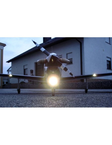 Phare d'atterrissage 20mm Blanc Haute qualité