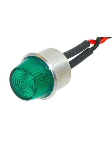 Feu vert position/Anti-colision Alu cablé  11mm