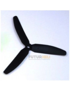 Tripale 5x3 noir Gemfan rotation droite