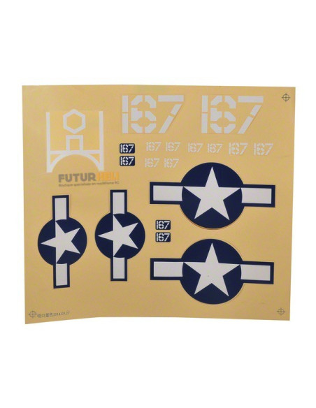 HBZ8209 planche de décoration Corsair S hobbyZone