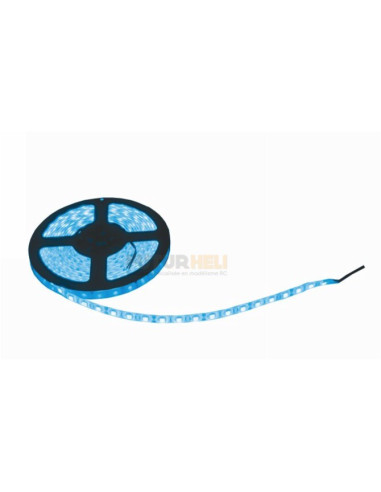 Bande LED bleu 60 Led/m 4,8W 5M Graupner 48191.B