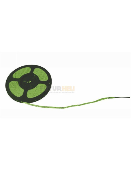 Bande LED vert 60 Led/m 4,8W 5M Graupner 48191.G