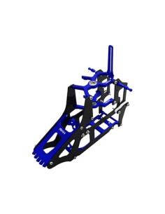 Châssis alu carbone Bleu blade 180CFX Rakonheli