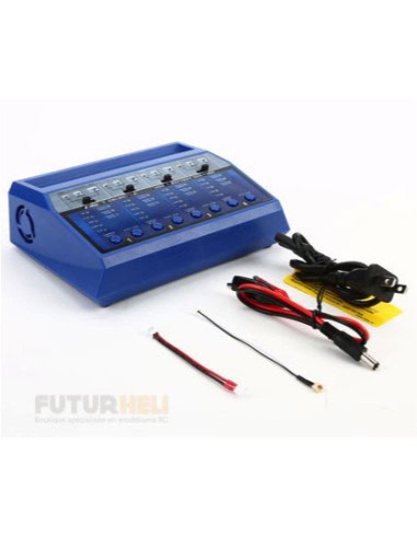 EFLC1105EU Chargeur UMX 4 accus 12V/220V E-flite