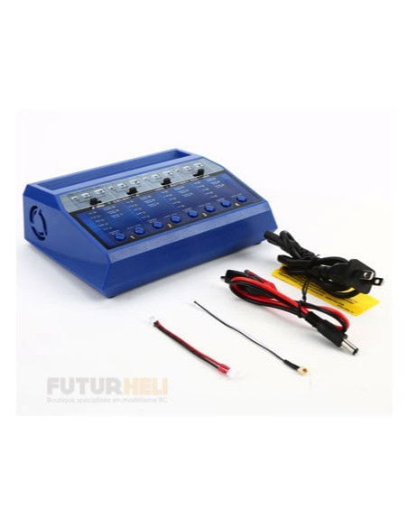 EFLC1105EU Chargeur UMX 4 accus 12V/220V E-flite