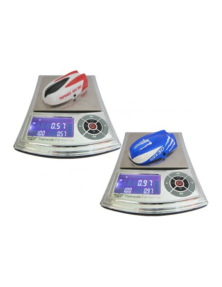 Cabine Fibre Bleu Blade Nano QX 3D Rakonheli