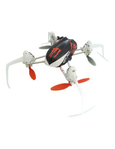 Cabine Fibre noir-rouge Blade Nano QX 3D Rakonheli 2
