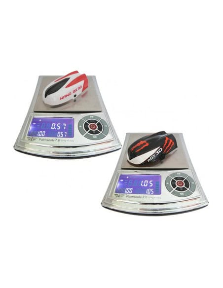 Cabine Fibre noir-rouge Blade Nano QX 3D Rakonheli