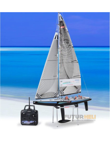 Voilier Fortune 612 III complet radio 2,4GHZ Kyosho