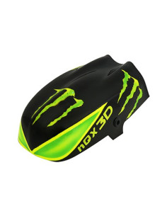 Cabine Fibre noir-vert Blade Nano QX 3D Rakonheli