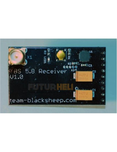 Récepteur Dominator 5,8 GHz 32CH + Antenne Team Black Sheep