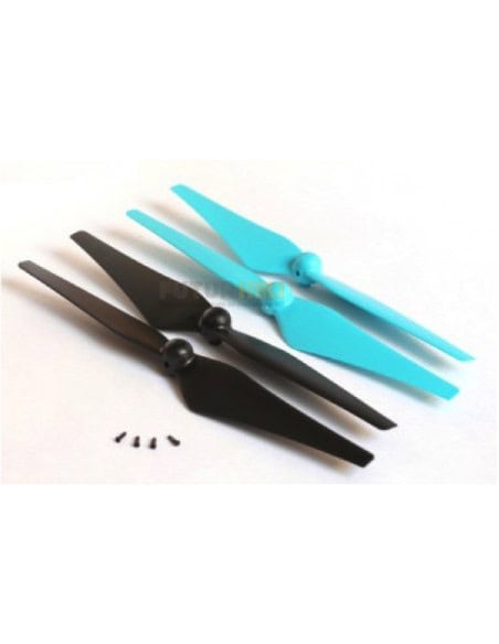 Jeu d'hélice Galaxy Visitor 6 vertes et noires Nine Eagles NE401038