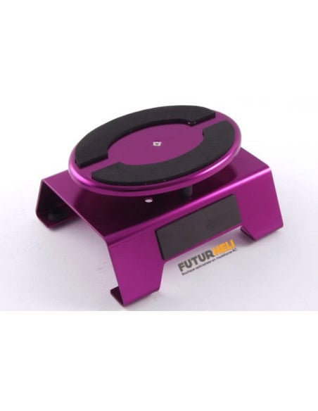 Stand rotatif maintenance voiture RC Purple Fastrax