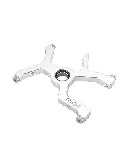 Support alu roulement inférieur rouge blade 180CFX Option Rakonheli