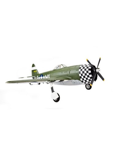 P-47D Thunderbolt Train rentrant BNF E-flite EFL6650