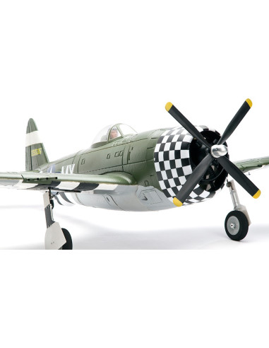P-47D Thunderbolt Train rentrant BNF E-flite EFL6650