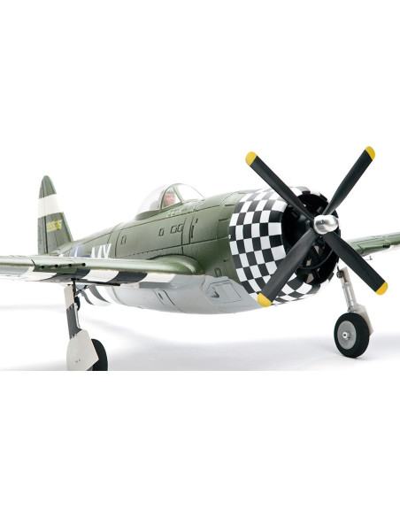 P-47D Thunderbolt Train rentrant BNF E-flite EFL6650