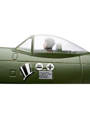 P-47D Thunderbolt Train rentrant BNF E-flite EFL6650