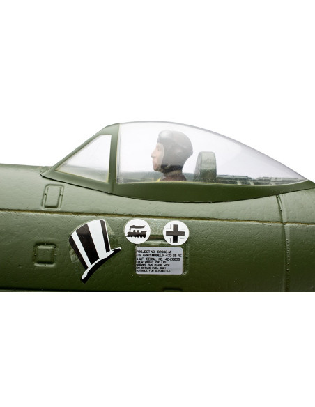 P-47D Thunderbolt Train rentrant BNF E-flite EFL6650