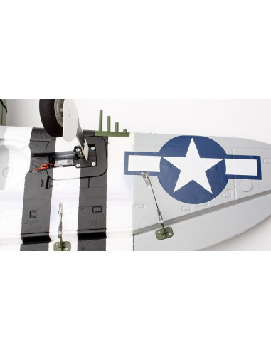 P-47D Thunderbolt Train rentrant BNF E-flite EFL6650