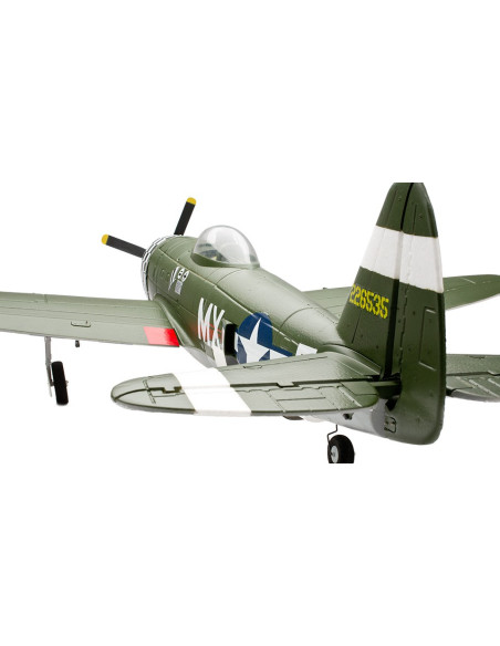 P-47D Thunderbolt Train rentrant BNF E-flite EFL6650