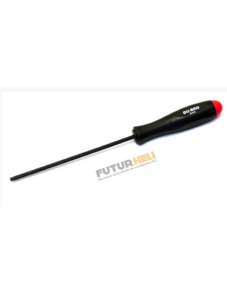 Tournevis 6 pans à rotule 1,5mm Dubro
