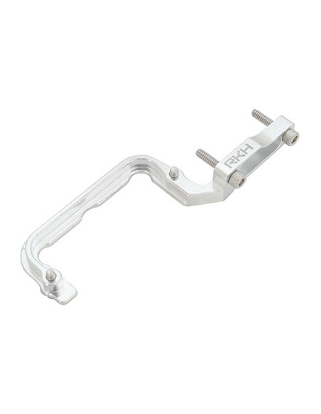 Support servo anticouple  alu rouge blade 180CFX option Rakonheli