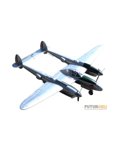 P38 Lightning Red Bull Edition env 1,45m Flitework
