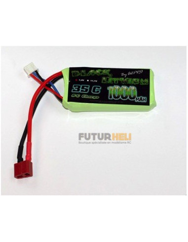 Radio PTR-6A V2 avec lipo 2S  Pro-Tronik Programmable