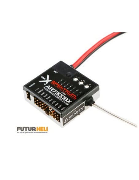AR7300BX flybarless beastx + récepteur 7 voies Spectrum