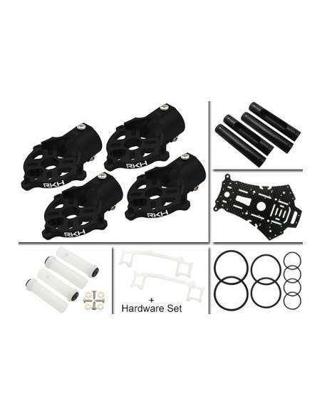 Kit Conversion 200QX en 250RQX bleu Rakonheli