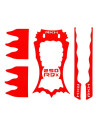 Deco Rouge Quadri 250 Rakonheli