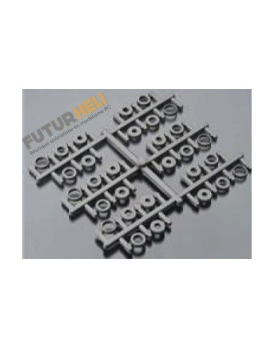 5 Adaptateurs D’hélice En Aluminium Pour Moteurs RC Sans Balais - Ouverture 3,17 Mm, Axe 5 Mm