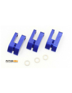 Masselottes d'embrayage alu 3 points Kyosho IFW136