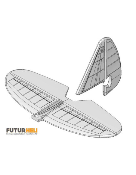 Empennage FunCub - EasyCub Multiplex 224140