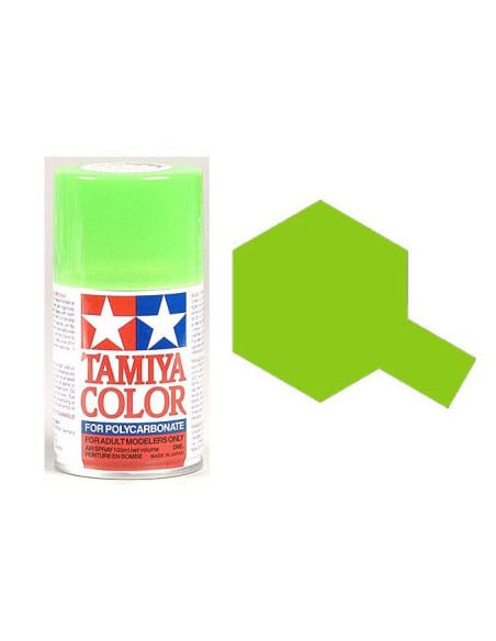 PS27  Tamiya jaune fluo pour Lexan 100ml
