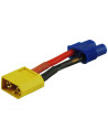 Adaptateur XT60 femelle vers EC3 mâle
