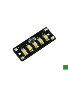 Rampe led rouge 5V  (1Slipo) 17,5x6x8,2 mm Rakonheli