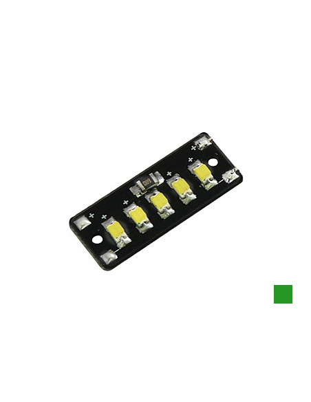 Rampe led rouge 5V  (1Slipo) 17,5x6x8,2 mm Rakonheli