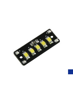 Rampe led jaune 5V  (1Slipo) 17,5x6x8,2 mm Rakonheli