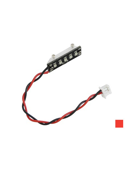 Rampe led rouge 5V  (1Slipo) 17,5x6x8,2 mm Rakonheli