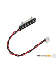 Rampe led vert + cable  5V  (1Slipo) 17,5x6x8,2 mm Rakonheli