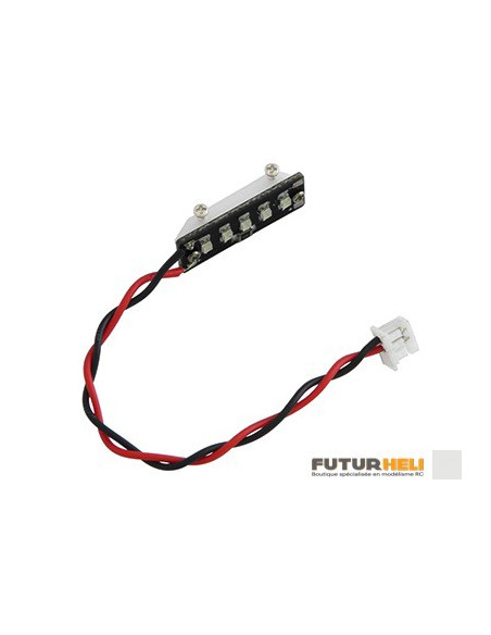 Rampe led vert + cable  5V  (1Slipo) 17,5x6x8,2 mm Rakonheli