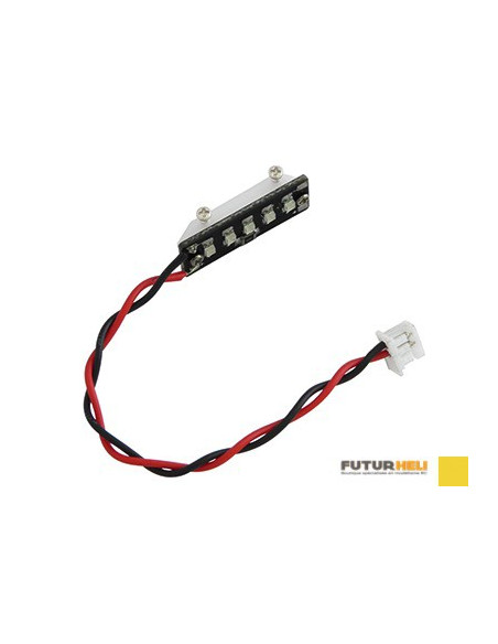 Rampe led blanc + cable  5V  (1Slipo) 17,5x6x8,2 mm Rakonheli