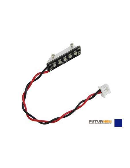 Rampe led jaune + cable  5V  (1Slipo) 17,5x6x8,2 mm Rakonheli