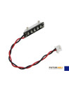 Rampe led jaune + cable  5V  (1Slipo) 17,5x6x8,2 mm Rakonheli